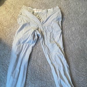 Crew seersucker pants